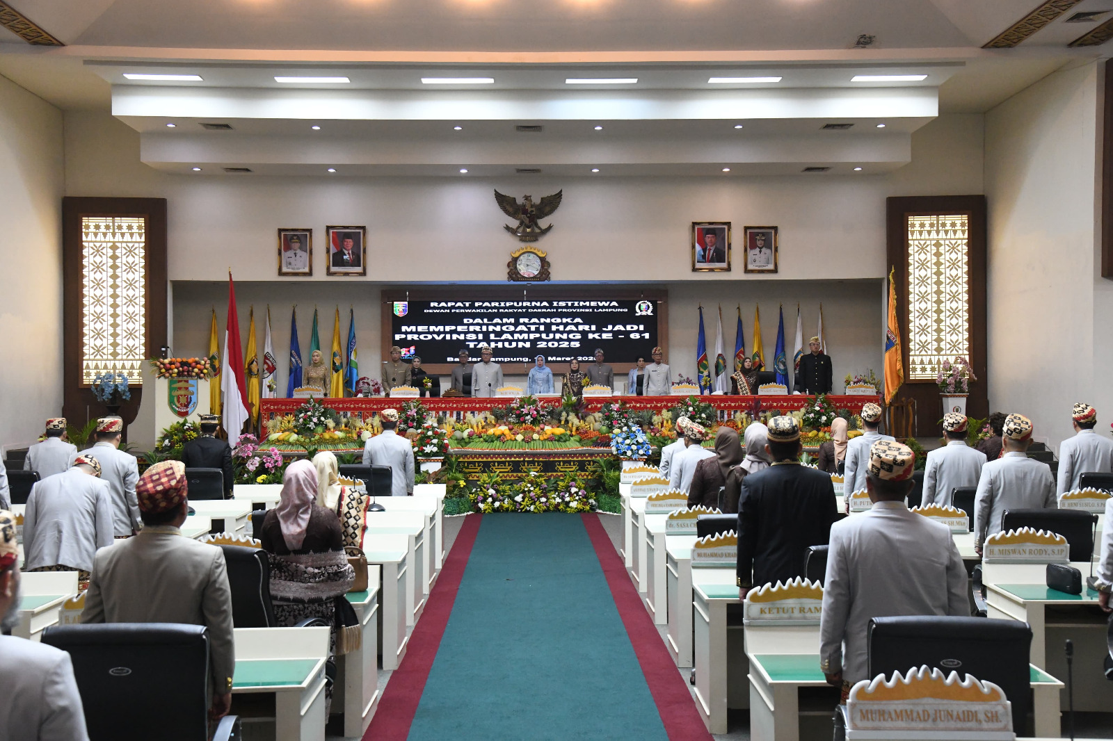 Rapat Paripurna DPRD Provinsi Lampung