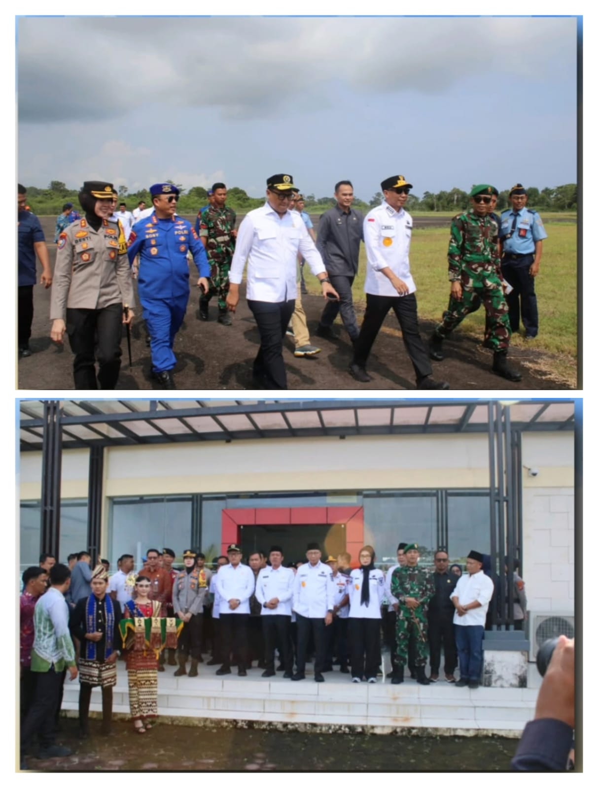 Peletakan Batu Pertama (Ground Breaking) RS di RSUD KH. M. Thohir di Krui Kabupaten Pesisir Barat.