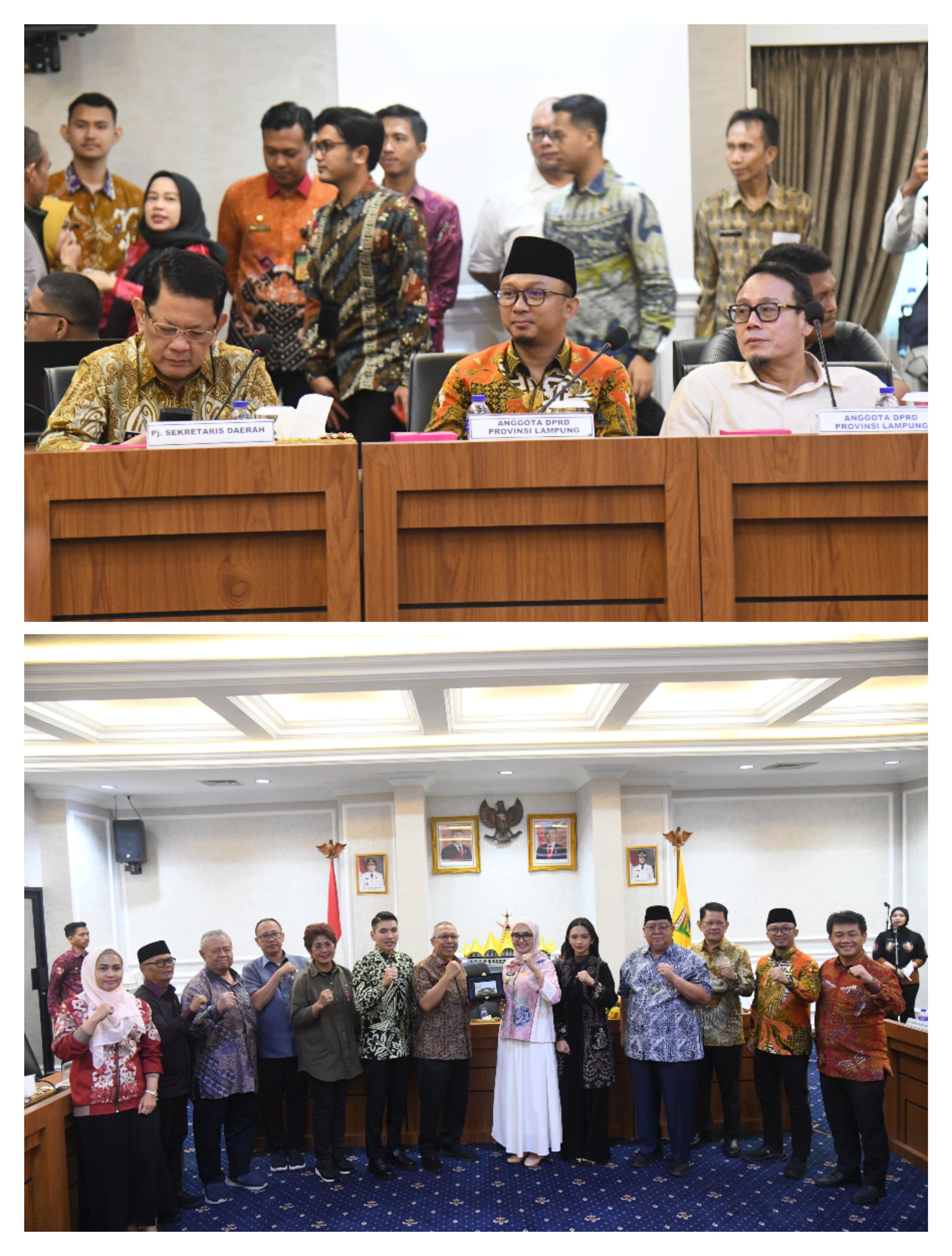 Kunjungan Kerja Spesifik Komisi X DPR RI Bidang Kerja Olahraga Ke Provinsi Lampung.