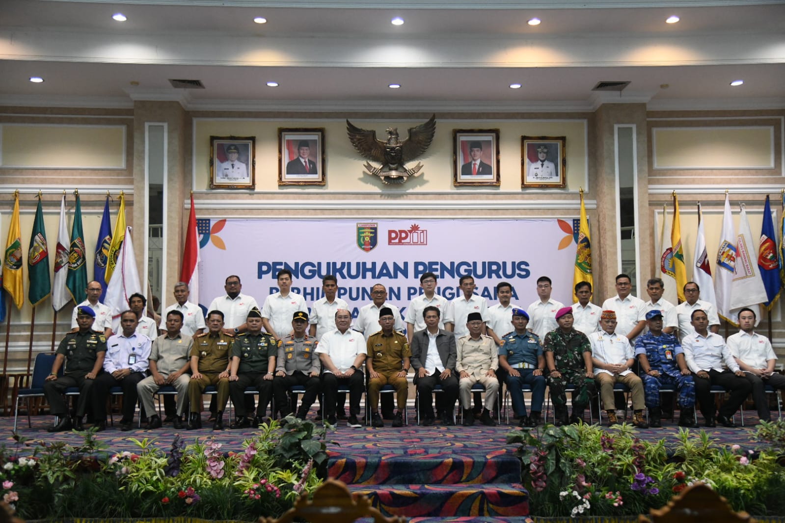 Pengukuhan Perhimpunan Pengusaha Tepung Tapioka Indonesia (PPTTI) Provinsi Lampung.