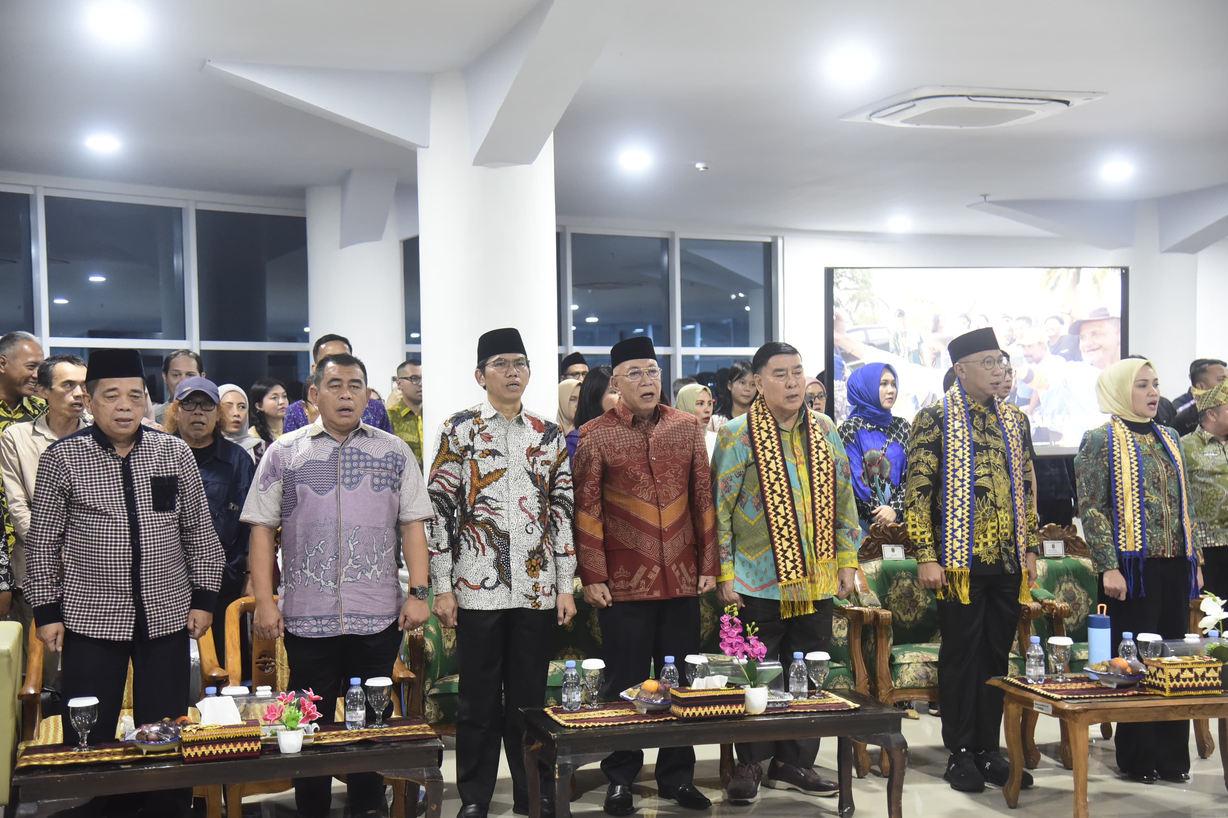 Peresmian Nama Gedung Perpustakaan Daerah Provinsi Lampung yaitu NUWA BACA ZAINAL ABIDIN PAGARALAM
