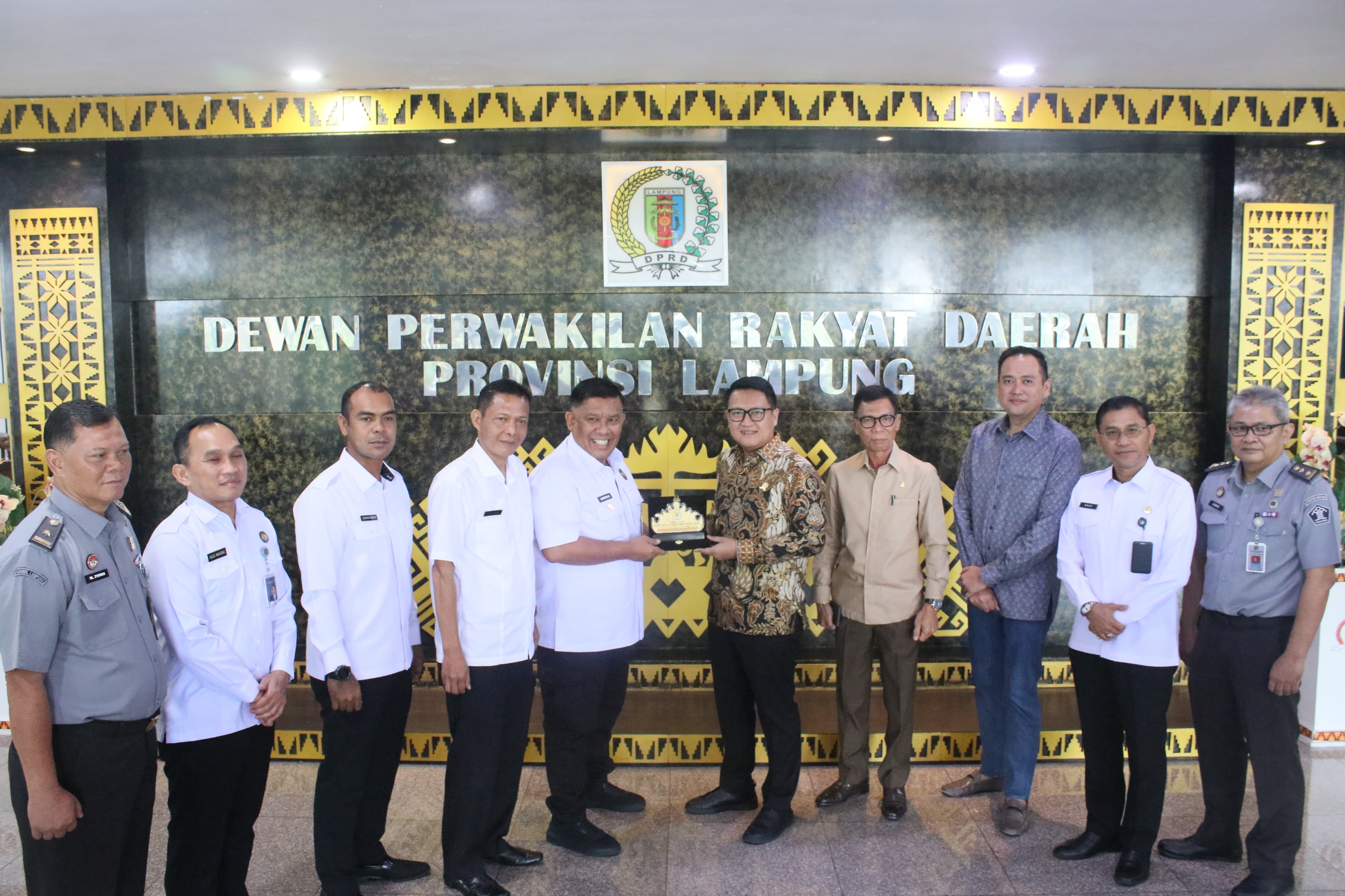 kunjungan Kementerian Koordinator Bidang Hukum, Hak Asasi Manusia, Imigrasi, dan Pemasyarakatan.